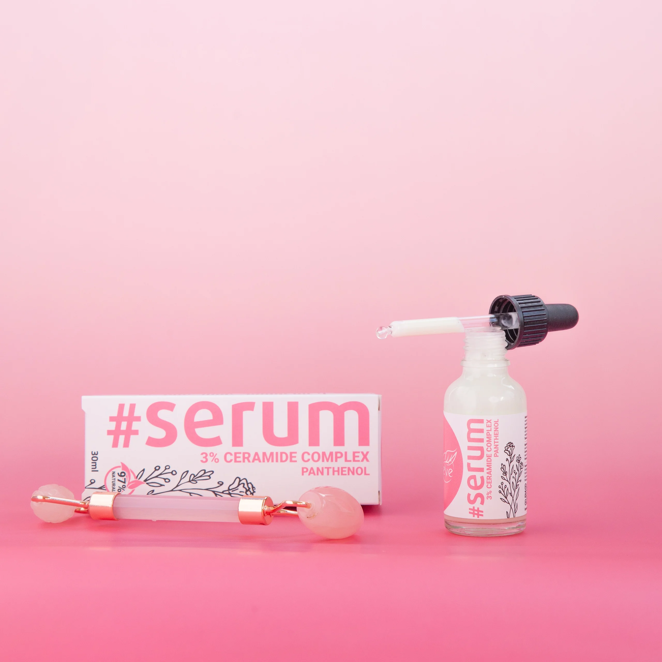 3% Ceramid komplex + Panthenol bőrvédő szérum