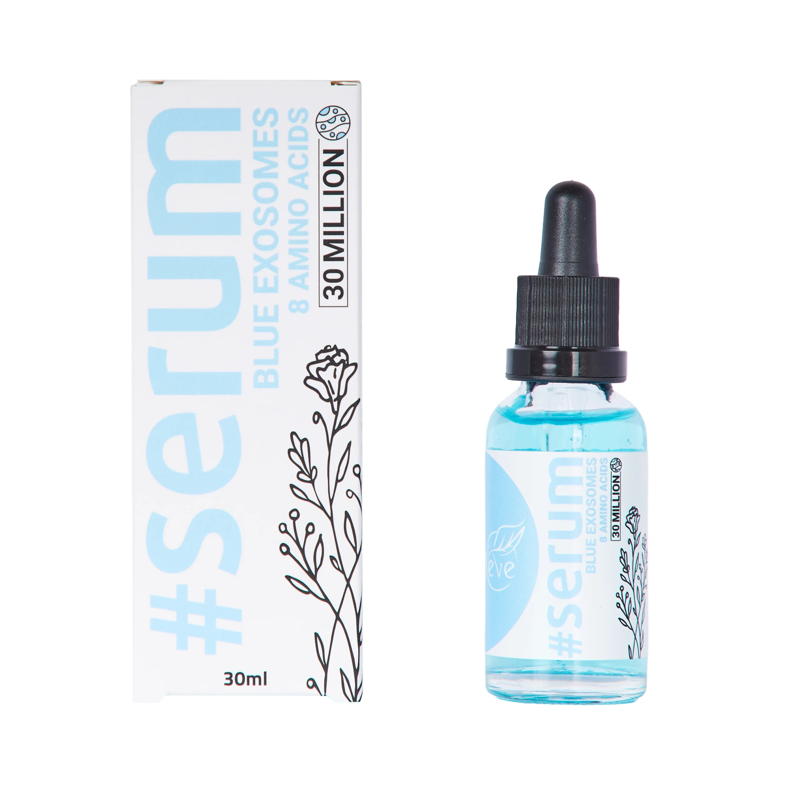 Kék exoszóma + 8 aminosav sejtaktiváló szérum